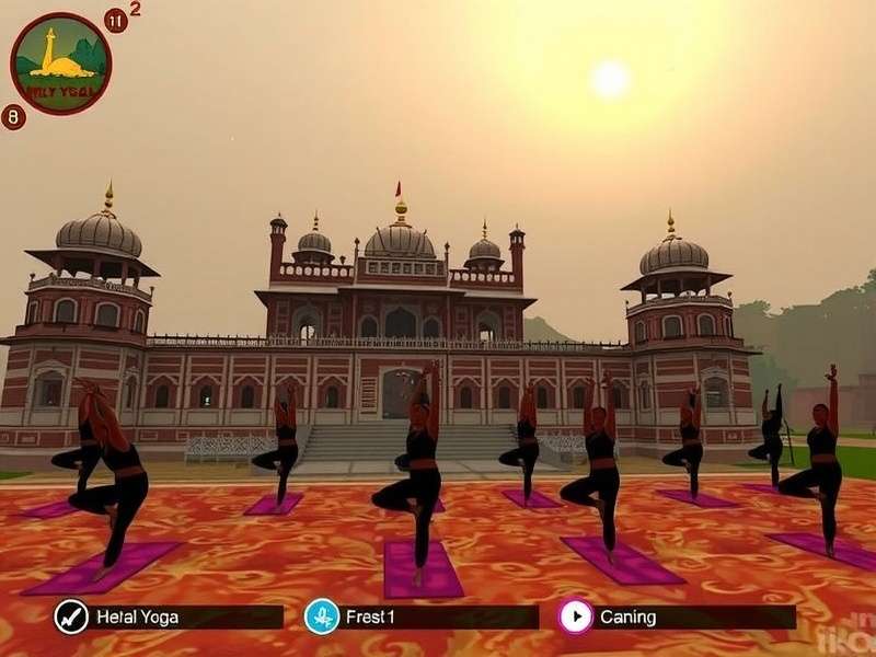 Holy Yoga Pilgrimage pose tracking feature