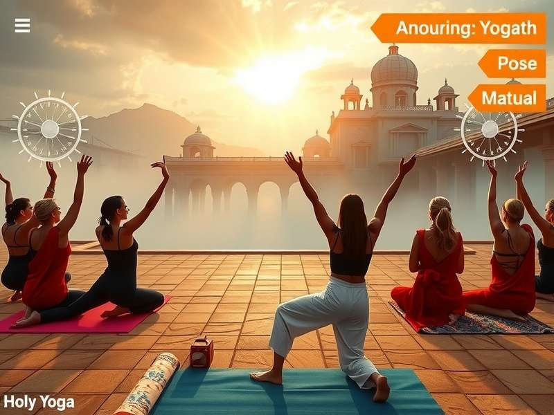 Holy Yoga Pilgrimage Indian festival event